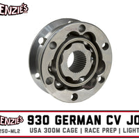 GERMAN 930 CV JOINT | 300M CAGE | PREPPED | LIGHTENED