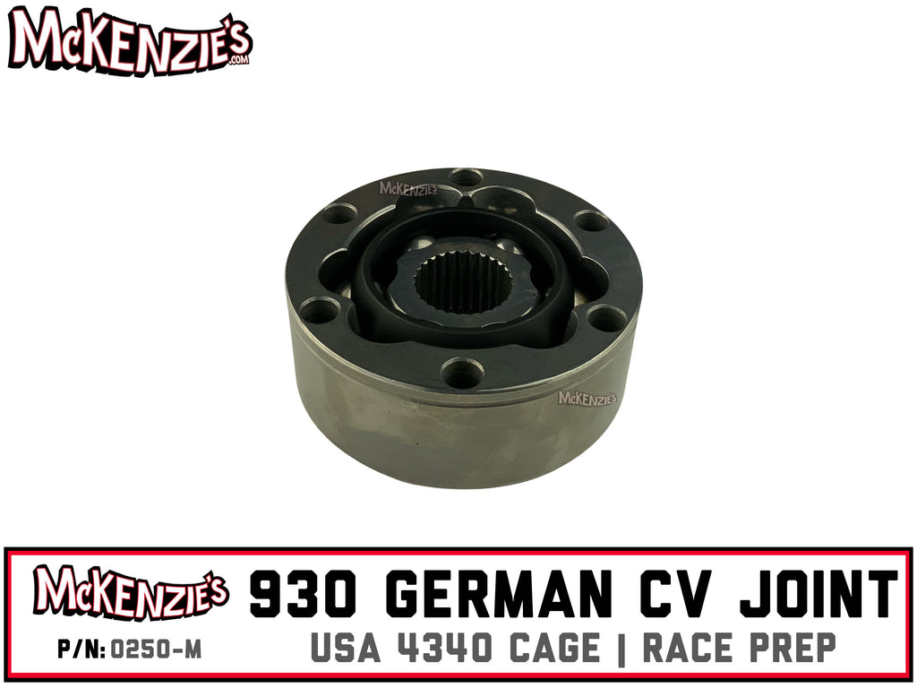 GERMAN 930 CV JOINT | 4340 CAGE BLACK | PREPPED