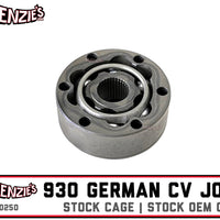 GERMAN 930 CV JOINT | STOCK CAGE | OEM CV JOINT