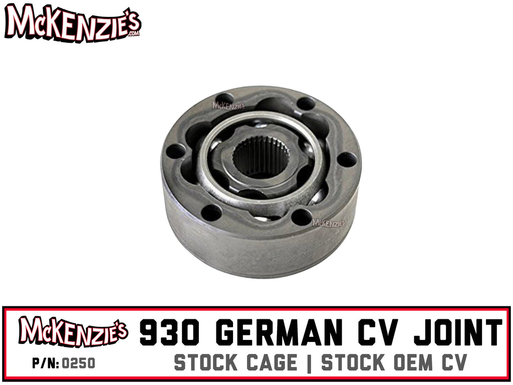 GERMAN 930 CV JOINT | STOCK CAGE | OEM CV JOINT