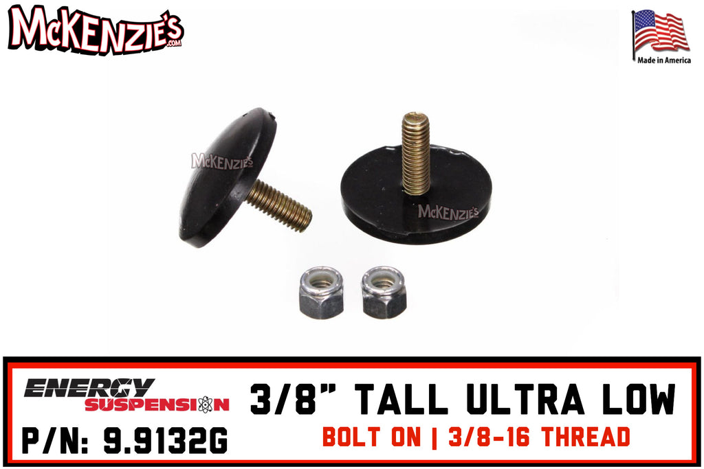 3/8" Ultra Low Bump Stops | Energy Suspension 9.9132G