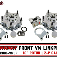 Jamar JDB300-VWLP Front Brake Hub Kit | VW Linkpin | 2 on 205mm