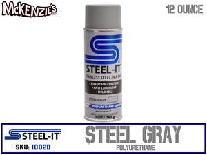 STEEL-IT STEEL GRAY | 1002D | 12oz Aerosol