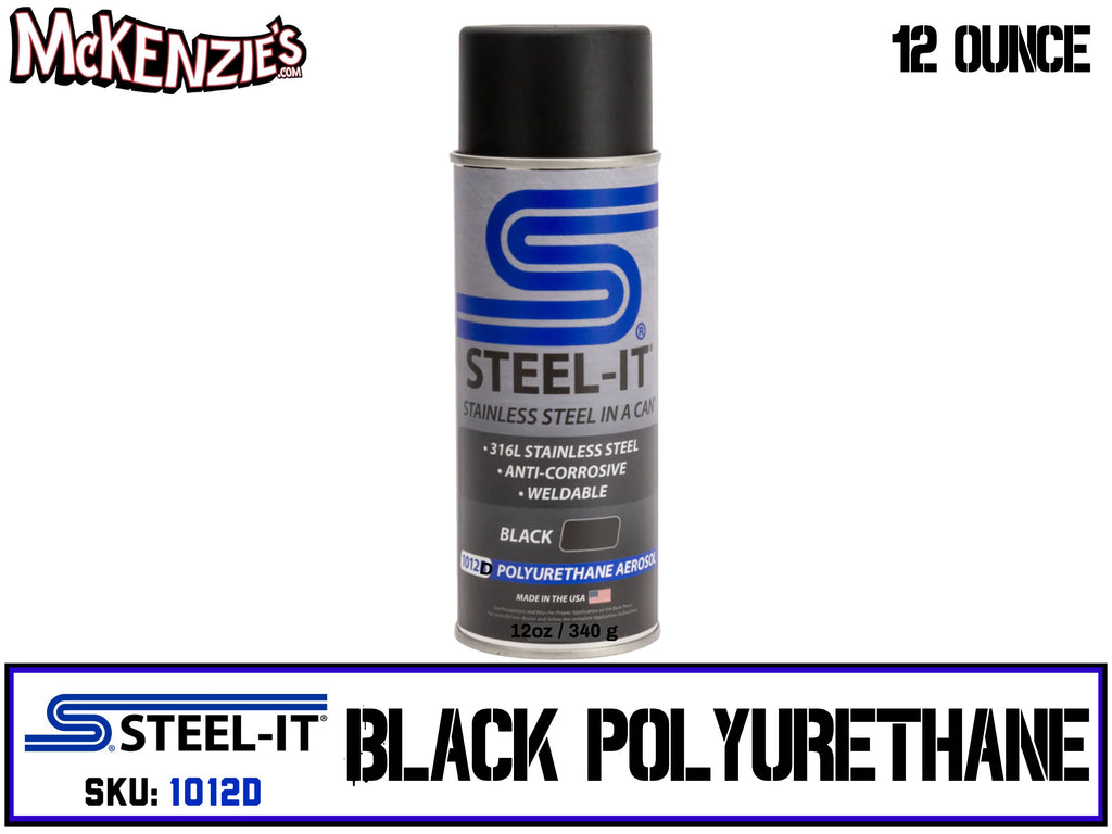 STEEL-IT BLACK | 1012D | 12oz Aerosol