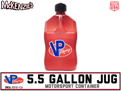 VP Racing Motorsport 5.5 Gallon Jug | RED | VP 3512-CA