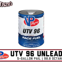 VP UTV96 | 98.8 Octane | Unleaded | 5-Gallon Pail