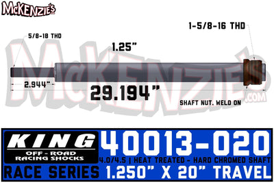 King Shocks 40013-W20 | 1.250